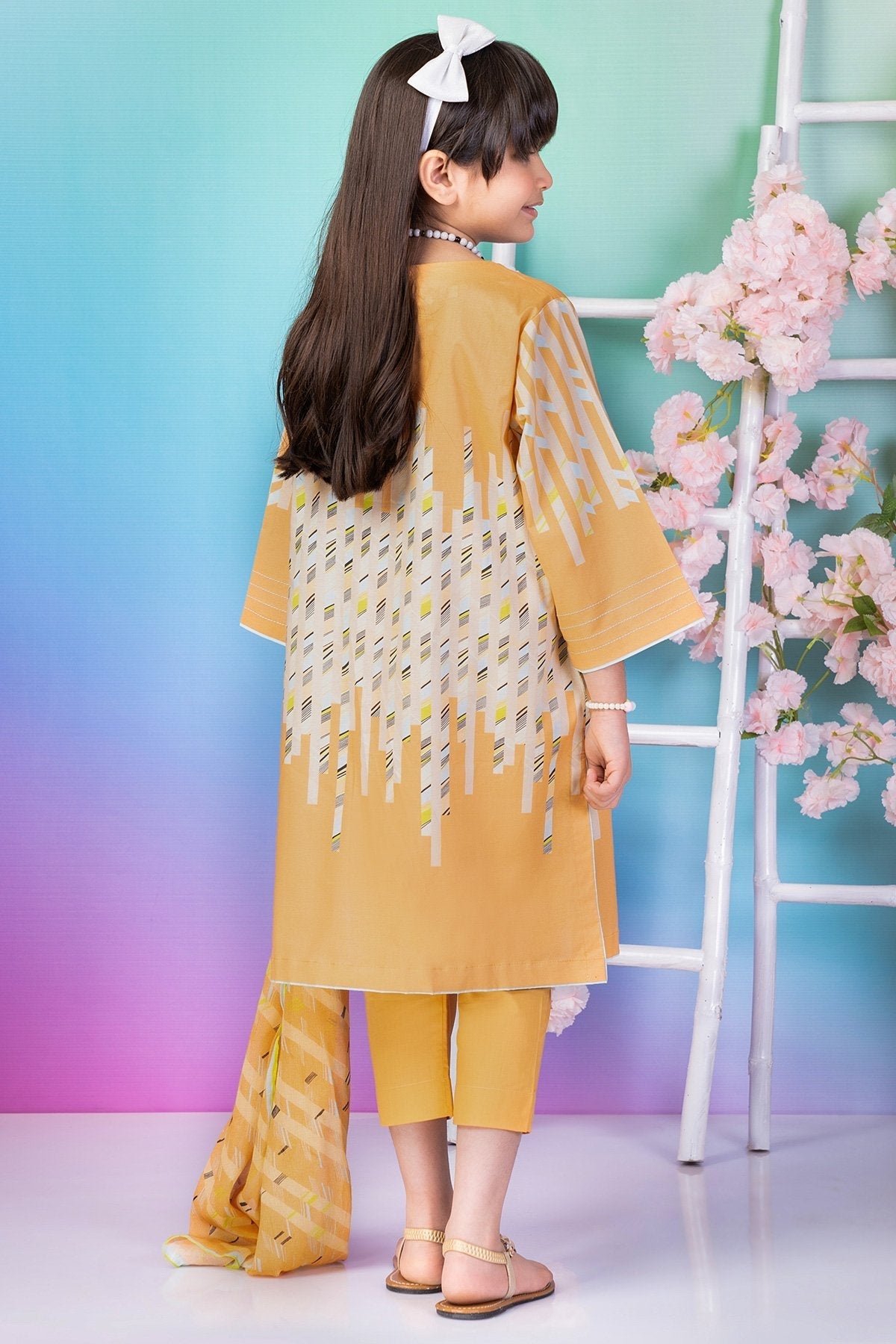 Alkaram - 3 Pc Printed Lawn Outfit