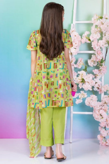 Alkaram - 3 Pc Printed Cambric Outfit
