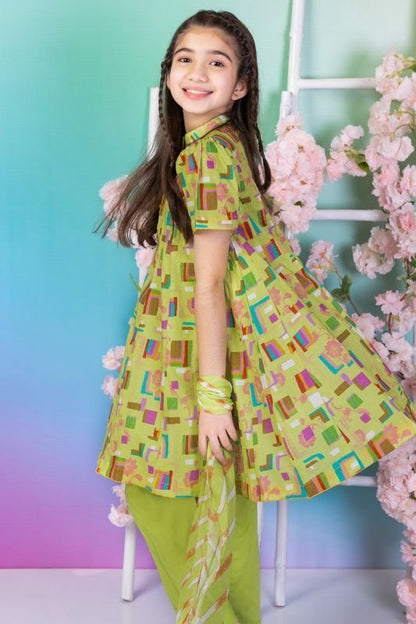 Alkaram - 3 Pc Printed Cambric Outfit