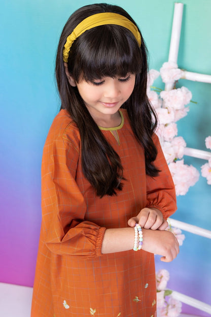 Alkaram - 2 Pc Embroidered Yarn Dyed Outfit