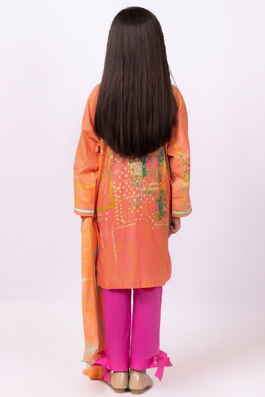 Alkaram - 3 Pc Printed Lawn Outfit