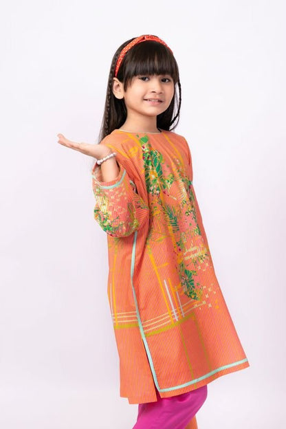 Alkaram - 3 Pc Printed Lawn Outfit