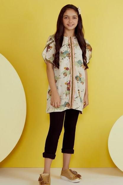 Printed Lawn MAK Girl Kurti