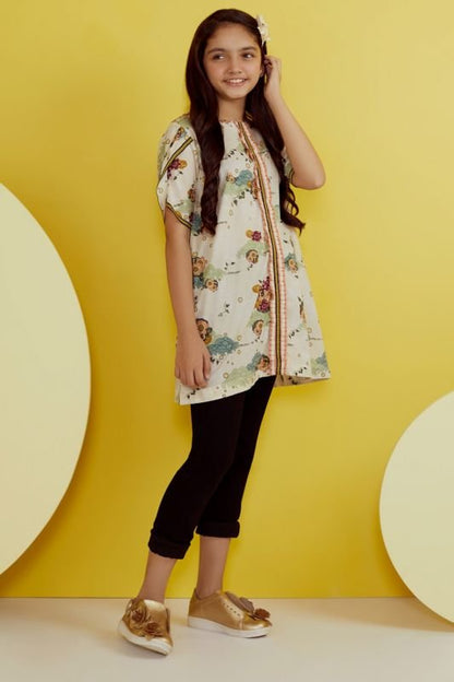 Printed Lawn MAK Girl Kurti