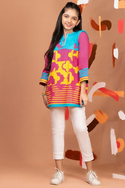 Printed Fusion Kurti