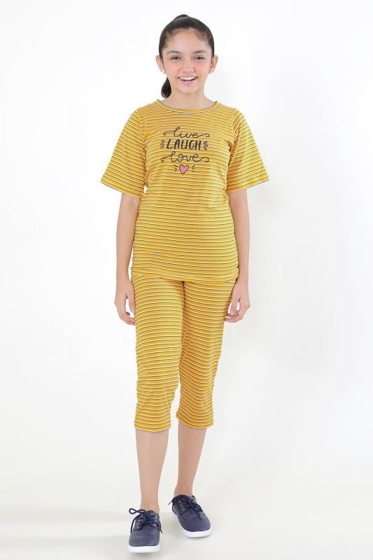 Cotton Jersey MAK Girl Matching Set
