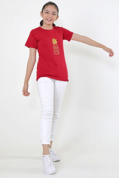 Cotton Jersey MAK Girl Top