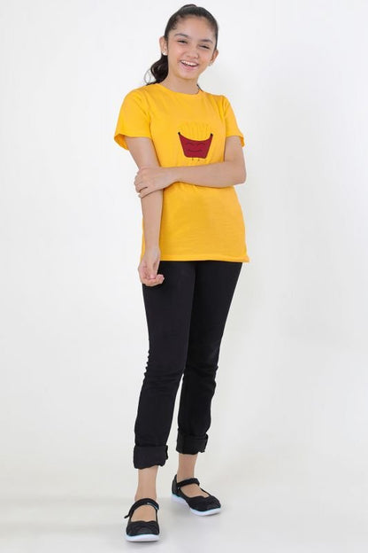 Cotton Jersey MAK Girl Top