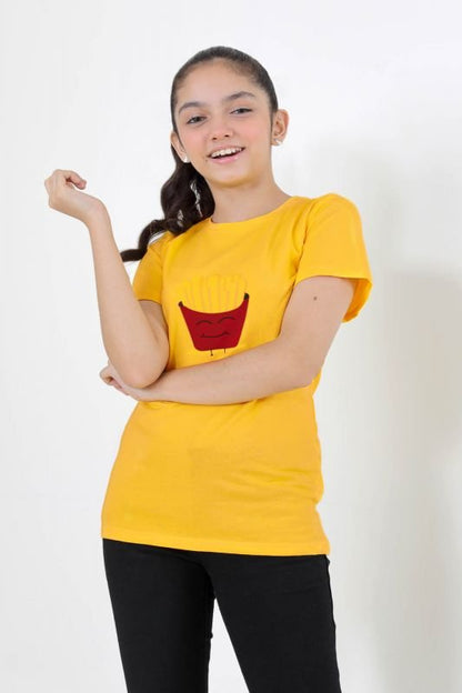 Cotton Jersey MAK Girl Top