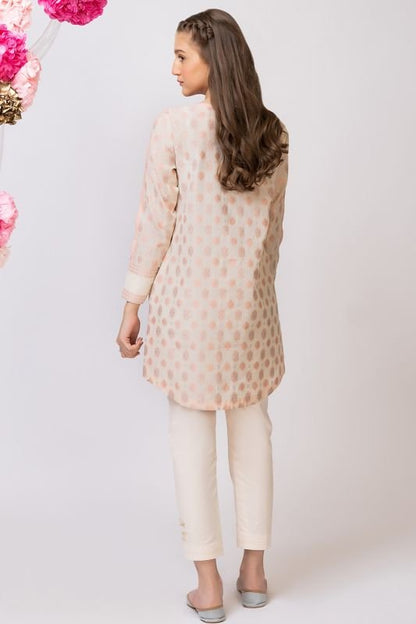 Formal Jacquard Kurti-XXS