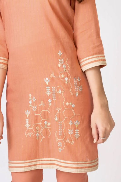 2 Pc Jacquard Suit