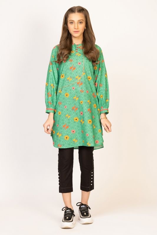 Printed Lawn Kurti