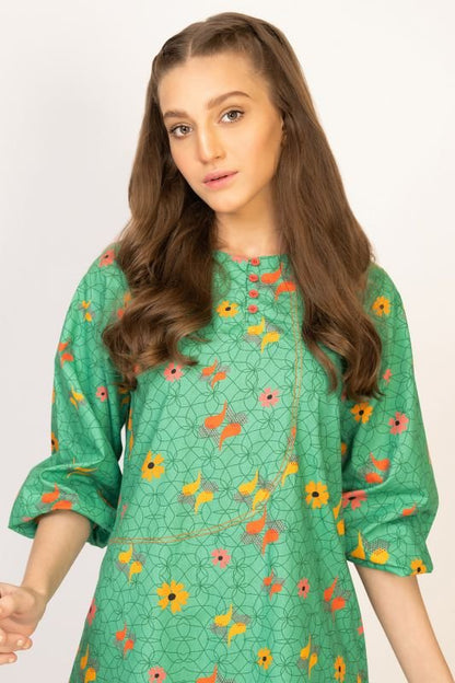 Printed Lawn Kurti