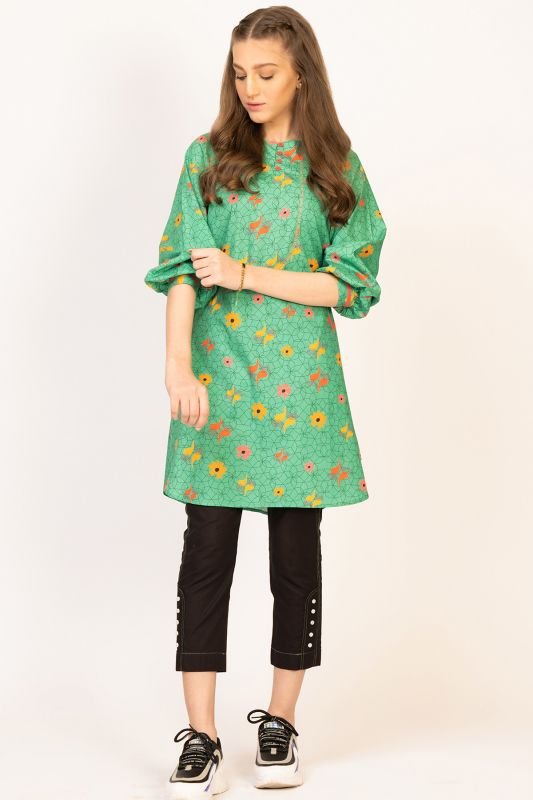 Printed Lawn Kurti