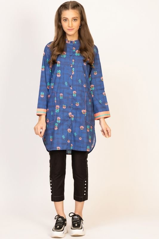 Printed Lawn Kurti