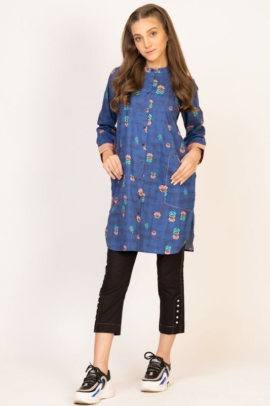 Printed Lawn Kurti