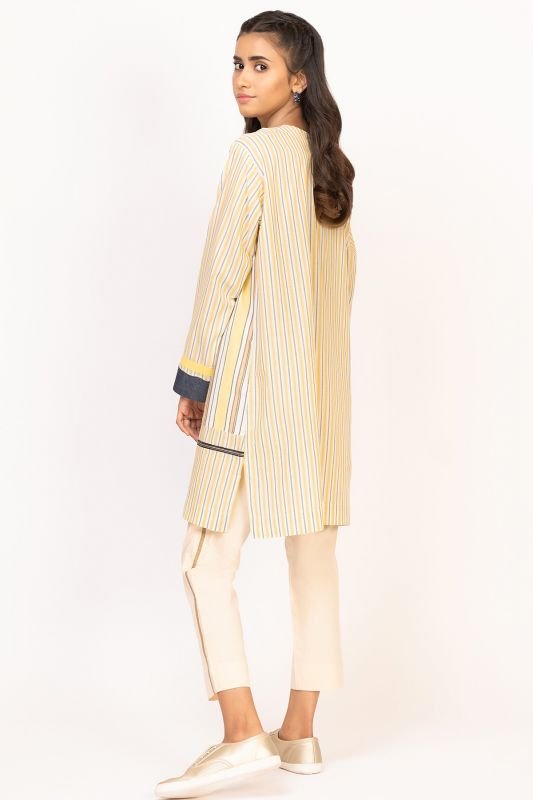 Dyed Embroidered Kurti