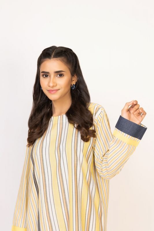 Dyed Embroidered Kurti