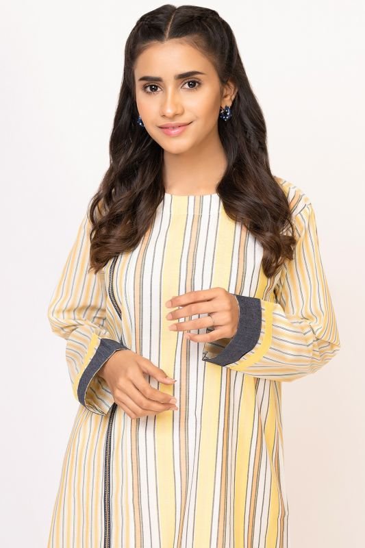 Dyed Embroidered Kurti