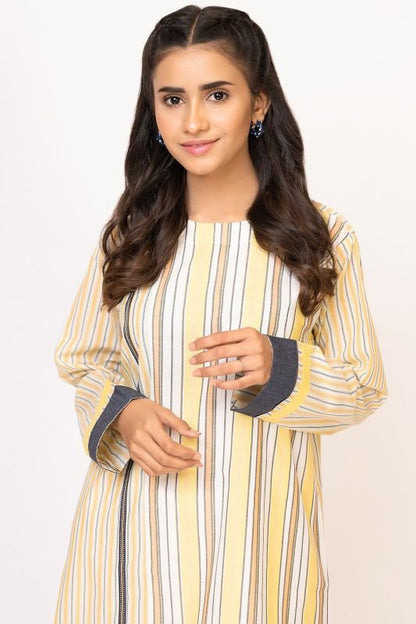 Dyed Embroidered Kurti