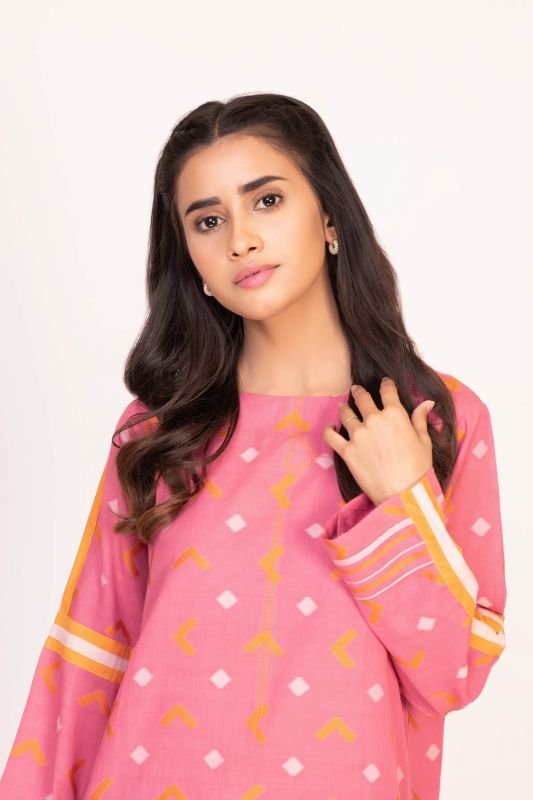 Dyed Jacquard Kurti