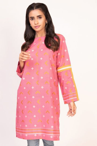 Dyed Jacquard Kurti