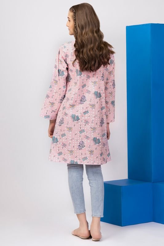 Printed Lawn Kurti