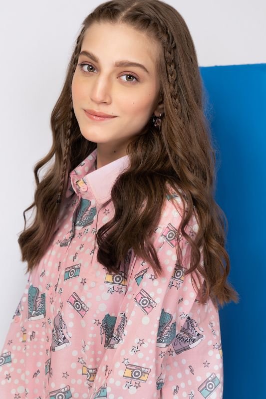 Printed Lawn Kurti