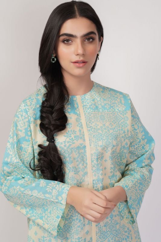 Printed Lawn Kurti
