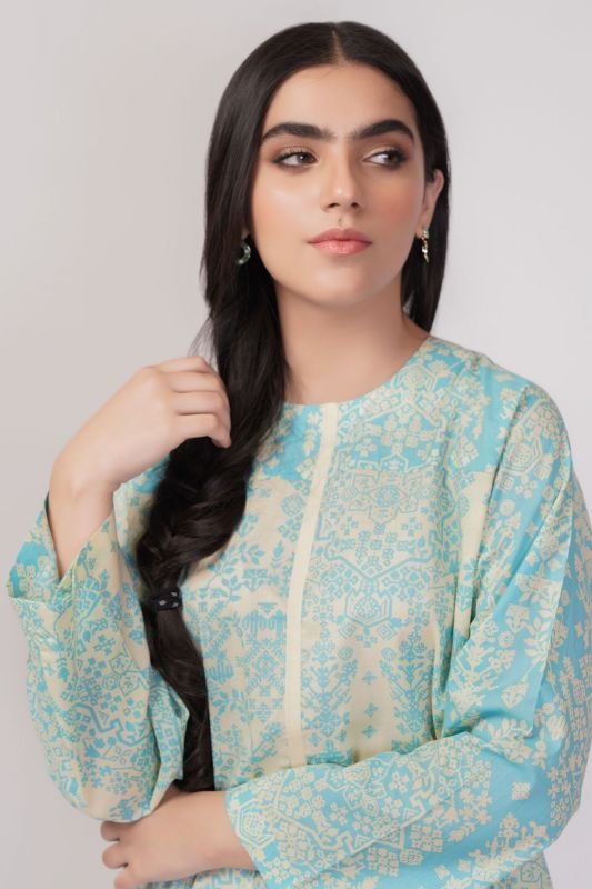Printed Lawn Kurti