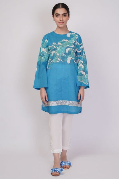 Printed Lawn Kurti