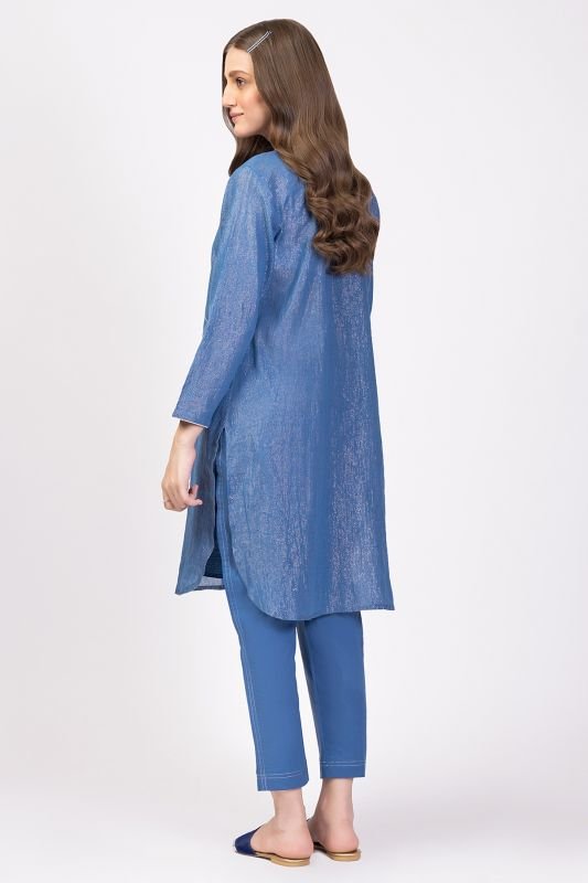 2 Pc Yarn Dyed Formal Suit