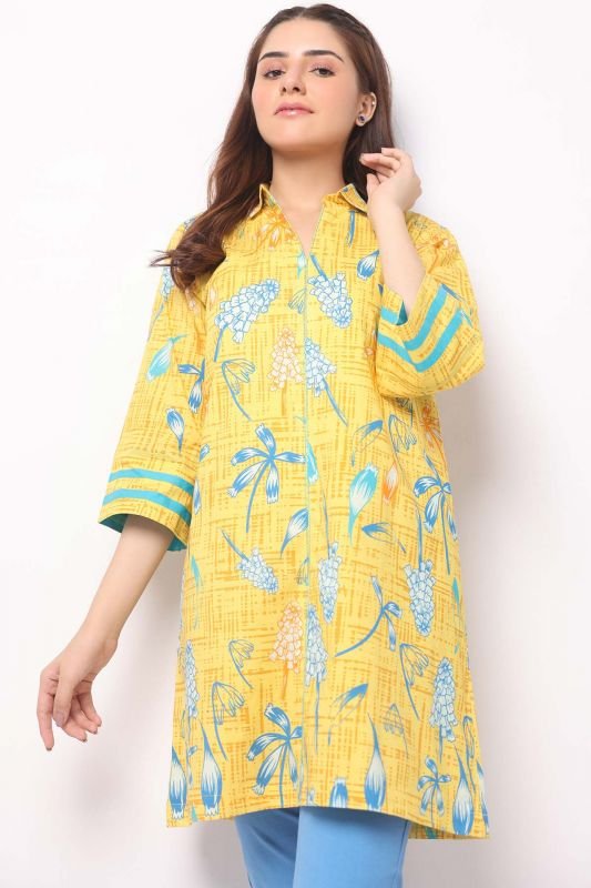 Printed Lawn Kurti