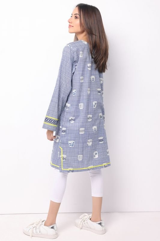 Printed Lawn Kurti