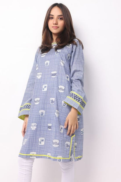 Printed Lawn Kurti