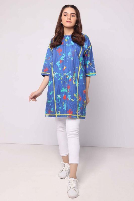 Printed Lawn Kurti