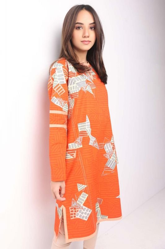Printed Lawn Kurti