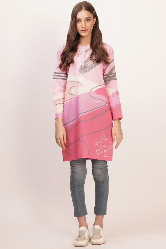 Printed Lawn Kurti