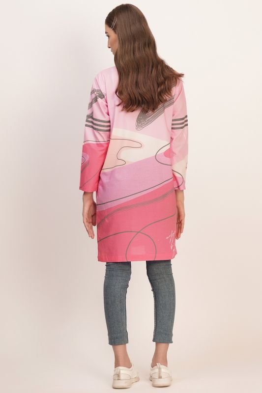 Printed Lawn Kurti