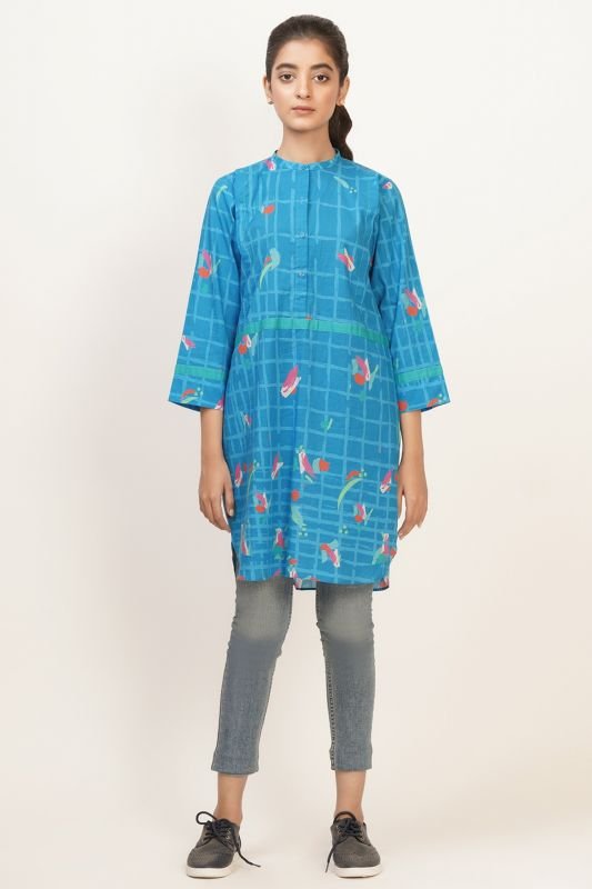 Printed Lawn Kurti