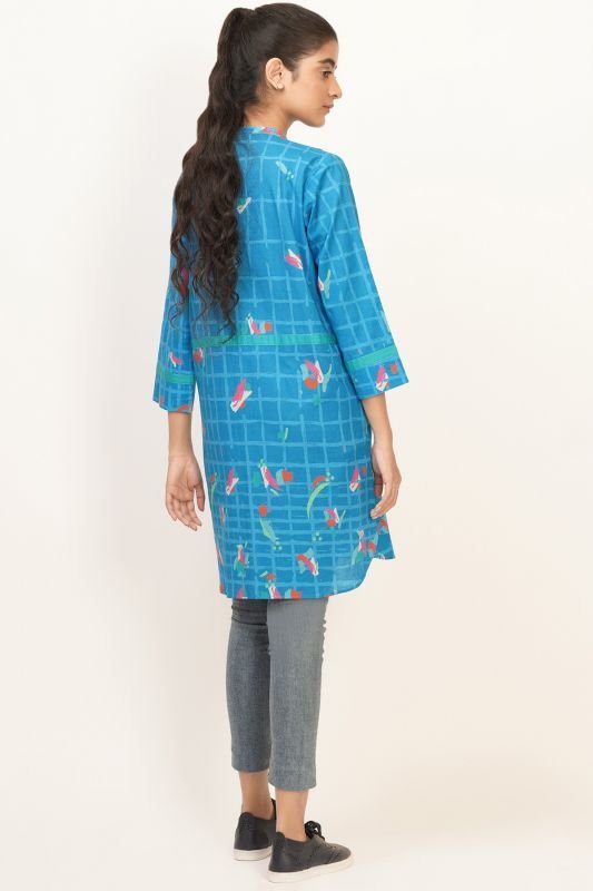Printed Lawn Kurti