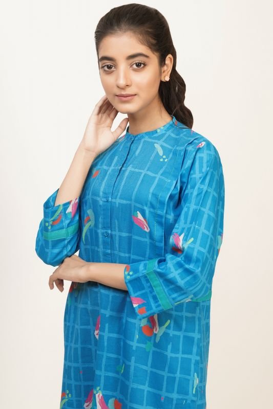 Printed Lawn Kurti