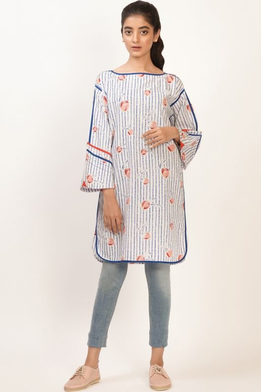 Printed Lawn Kurti