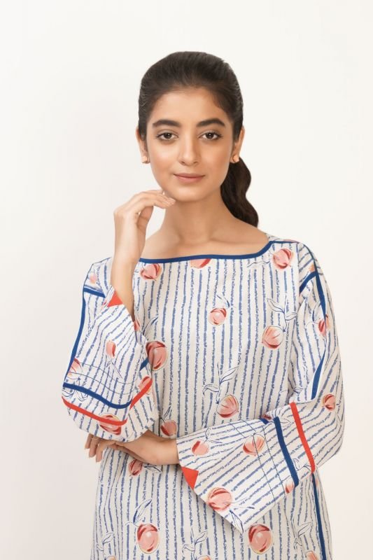 Printed Lawn Kurti