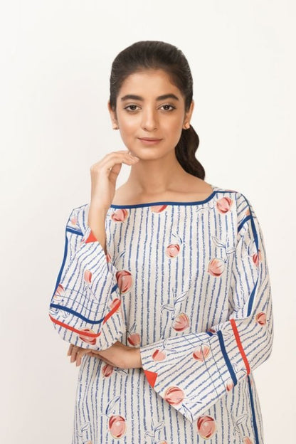 Printed Lawn Kurti