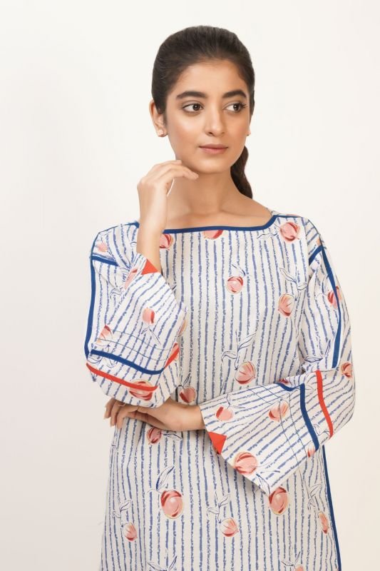 Printed Lawn Kurti