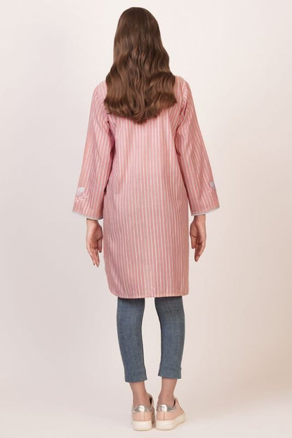 Dyed Embroidered Kurti