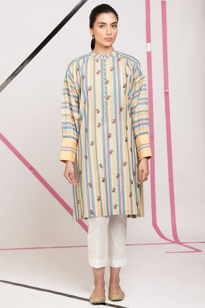 Dyed Embroidered Kurti