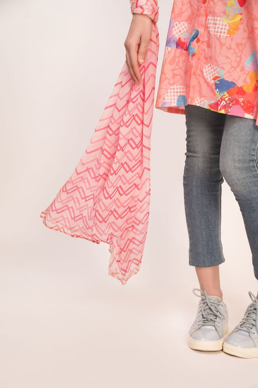 Alkaram - Printed Viscose Scarf