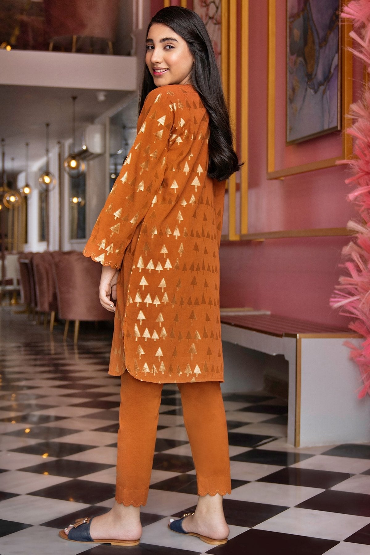 Alkaram - 2 Pc Embroidered Jacquard Suit